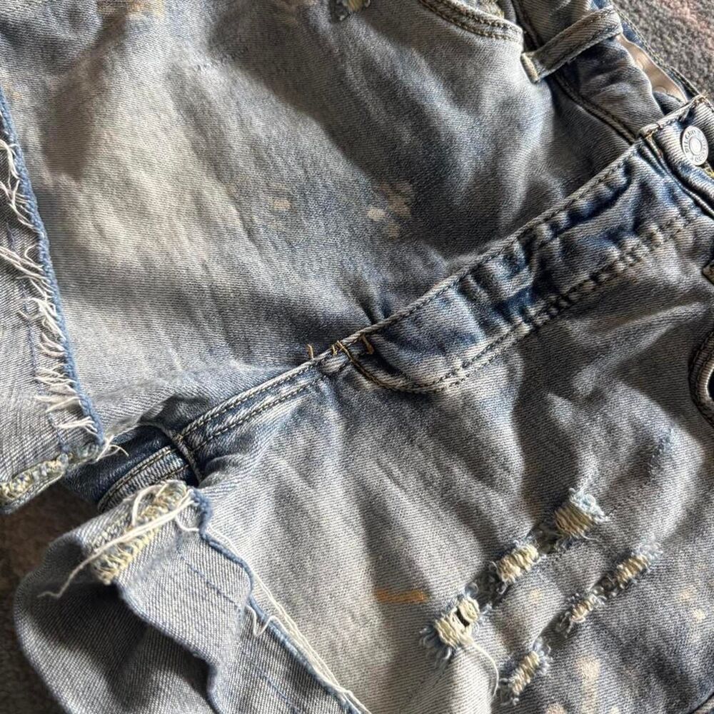 Anthropologie Women's Blue Shorts - Picture 2 of 5